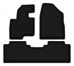 Dywaniki samochodowe welurowe czarne do: BAIC Beijing X75 SUV (2023-)