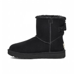 UGG Mini Bailey Suede Bow 'Black' Naiste tossud 1153514-BLK 38 must