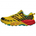 HOKA Speedgoat 2 Hapu Sidrun Unisex Tossud Kollane Must 1162710-SRLM 37⅓