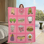Moodne J-Jellycat-ES Armas Tekk Flanell soe mugavus pehme pl&uuml;&uuml;sist tekk Piknikuks Vooditesse Diivanitele Kodudesse Ja Magamistubadesse 30x40in