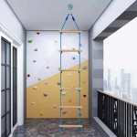 K&ouml;isredel 6-osaline rihmadega Maja V&auml;ljas treeningvarustus Fitnessi m&auml;nguasi Poistele ja t&uuml;drukutele blue&wooden