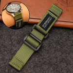 Kuum &Uuml;lemine Nailonist Nato Kellarihm Seiko no.5 007 seeria spordikellarihmale 20mm 22mm 24mm Valuuta kellarihm 20mm armee roheline v&auml;rv