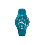 SWATCH Unisex 42mm Sinine kell SUSN406 SUSN406 Blue