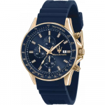 Maserati Sfida Sinine Sinine Meeste Kvarts Kronograaf Kuup&auml;evaga R8871640004 sinine