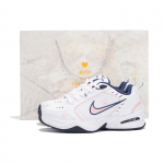 Nike Air Monarch 4 Libisemiskindel, Kulumiskindel, K&otilde;rgust Lisav Madala s&auml;&auml;rega Paksude talladega Tennised Unisex Roosa Sinine Valge 415445-102(Team32-SBOX) 35.5