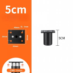4 tk Alumiiniumisulamist Reguleeritavad Kappi Jalad Metallist M&ouml;&ouml;bijalad Diivani Kohvilaua Jalad Kapp M&ouml;&ouml;bel DIY Asendusjalad