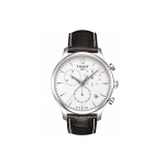 Tissot Elegance Series Kvartsmehhanismiga Retro Mood Lihtne Kell Meeste kellad Valge Teras Nahk T063.617.16.037.00 Regular Watch Box