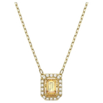 Swarovski Una Pulsiva S&uuml;da Millenia Ruudukujuline Tsirkooniumoks&uuml;&uuml;d Kaelakee Naistele kaelakee Kuld Kuldne 5598421 Box (Random Color)