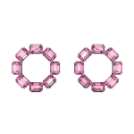 Swarovski Millenia Suured Ringikujulised K&otilde;rvar&otilde;ngad Kaheksakantne L&otilde;ige Imitatsioonikristall Roosa Naiste k&otilde;rvar&otilde;ngad 5614296 Shopping Bag,Pink,F