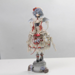 Uus 27cm Project Remilia Scarlet Anime L&uuml;hikeste Juustega T&uuml;druk Kogutav Kuju Laua Kaunistus Kuju Anime F&auml;nnidele Kogumiseks N&auml;itamiseks
