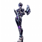 Meili Infinity M66337 Arcee Riobotist inspireeritud 17cm ABS Muunduv Kokkupandav Mudel Pakend Tegevuskujud Robot M&auml;nguasjad Kollektsion&auml;&auml;rid