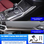 BMW 3. ja 4. seeriale G20 G26 2020-2025 Salongi &uuml;mberehitustarvikud keskkonsooli ja armatuurlaua dekoratiivliistud