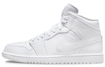 Air Jordan 1 Mid 'Triple White' 2022 554724-136 44.5