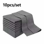 10 tk/komplekt Paksendatud puhastuslapp, j&auml;lgedeta, vesim&auml;rgita Korduvkasutatav mikrokiudlapp Kiiresti puhastatav r&auml;tikud k&uuml;&uuml;rimislapp 10pcs