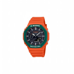 Casio G-SHOCK Kaheksakandiline Seeria T&auml;navastiil Topeltn&auml;idik Veekindel ja P&otilde;rutuskindel Spordikell Jaapani ja Korea Kell Ereoranž GA-2110SC-4APR oranž