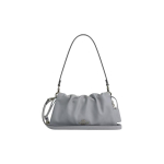 Coach Faye 26 Logoga T&otilde;mblukuga Magnetilise Sulguriga Sile Nahast Pilvekotid Naiste K&auml;ekotid Hall Sinine CV529-QBN19 Basic Set (Bag+Dust Bag) gray