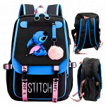 Lilo ja Stitchi seljakott kooli, kooli, linna, reisimiseks, mahukas