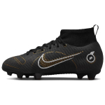 Nike Mercurial Superfly 8 Pro FG GS Must Koobas Kivi Laste Tossud Metallik-H&otilde;be Metallik-Kuld DJ2843-007 36