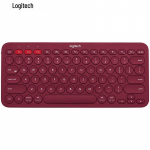 Logitech K380 kaasaskantav Bluetooth-klaviatuur punane