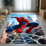 Marvel Avengers Spider-Man Multikas Elutoa libisemiskindel ala vaip Pehme vaip Magamistoa Laste m&auml;ngutoa Diivani, Kodu kaunistus Uksematt 80x120cm