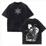 Kuum anime vintage pestud T-s&auml;rk Akaza multikas Yk puuvillane T-s&auml;rk Harajuku meessoost naissoost riided moodne t&auml;navar&otilde;ivas vabaaja topid XL