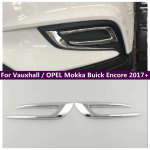 ABS Kroomitud Esitulede Dekoratiivraami Kate Sisekate Sobib Vauxhall / OPEL Mokka Buick Encore 2017 2018 Tarvikud