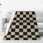 Ruudulised Tekid Flanell Suvine Multifunktsionaalne Pehme Visketekk Kodu jaoks V&auml;litingimustes Voodipesu Visked 155x200cm