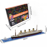 4000+ tk K&otilde;rge kvaliteediga Titanic ehituskomplekt K&otilde;rge kvaliteediga kruiisilaev K&otilde;rge kvaliteediga laev K&otilde;rge kvaliteediga ehitus K&otilde;rge kvaliteediga klotsid K&otilde;rge kvaliteediga Moc