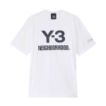 adidas Y-3 NBHD Logoga T-s&auml;rk 'Core White' Meeste JX7449 M white