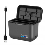 Insta360 X5 Aku 2850mAh+Kiirlaadimiskarp Hoiukarp Insta 360 X 5 Toite tarvikutele 1 Charger