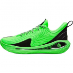 Under Armour Curry Flow 12 Kulumiskindlad Madalad Laste Korvpallijalatsid Roheline/Must Laste 3028194-001 38.5