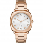 Marc Jacobs MJ3574 Mandy Kvarts Naiste K&auml;ekell 34mm Heleroosa