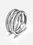 925 Sterling H&otilde;be S&auml;delevad &Uuml;hendatud Ringid Tsirkooniga S&otilde;rmus Naistele Aastap&auml;eva Mood Personaalne K&otilde;rge Kvaliteediga Peen Ehtekunst 8 h&otilde;be