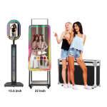 MWE 15,6/32-tollise maagilise peegliga fotoboks EL/USA laos Kiire tarne Chactok peovalgus K&otilde;rglahutusega RGB-kaamera seadmed Flight Case 15.6inch