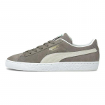 PUMA Suede Classic XXI Unisex Madal Kerge Kulumiskindel Rula Kingad Hall Khaki Valge 374915-07 35.5