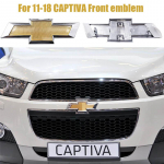 NTVXZ1 1tk 20,3cm 3D ABS Auto Esilogo Auto Esiv&otilde;re Embleem Esikatte Kleebis Stiilitarvikud Chevrolet 11-18 CAPTIVA jaoks For 11-18 CAPTIVA&Front emblem