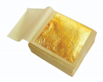 24k puhas s&ouml;&ouml;dav kuldleht Kuldne leht 50MMx50MM Kuldlehed 25 lehte koogile maiustustele ayurvedilisele ravimile n&auml;ohoolduseks vananemisvastane spa (25)