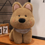 1 tk 25/35/45 cm armas pl&uuml;&uuml;sist West Highlandi valge terjer pl&uuml;&uuml;slelu nukud t&auml;idisega pehme koerapadi Kawaii m&auml;nguasi s&uuml;nnip&auml;evaks j&otilde;uludeks 25cm pruun