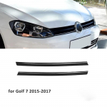 L&auml;ikiv must esip&otilde;rniku iluv&otilde;re kaunistusriba kate VW Golf 7 7.5 MK7 tarvikutele Golf 7