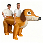T&auml;ispuhutav ratsutava koera kost&uuml;&uuml;m 150-190cm oranž