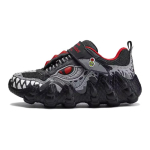 Skechers libisemisvastased l&ouml;&ouml;ki summutavad vastupidavad madalad vabaajajalatsid Laste tossud Must Hall Punane 400112L-CCRD 34 gray
