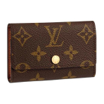 Louis Vuitton 6 v&otilde;tmehoidja Pruun Monogramm L&otilde;uend Naiste V&otilde;tmehoidjad M62630 Basic Set (Bag+Dust Bag)