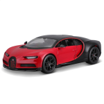 Maisto Bugatti Chiron Sport Punane Valatud Mudel Valmis Toode 31524 1/24 / Auto,