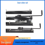 ATV Go-Karti Autotooli Liugurid Eesmiseks ja Tagumiseks Reguleerimiseks Small Single Lock Seat Slide Rail black