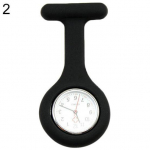 Mini kaasaskantav silikoongeel Doctor Nurses Pross Pin Watch
