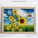 T&auml;is&uuml;mmargune teemantmaali p&auml;evalill 5D teemantmosaiik teemanttikandid 20X30