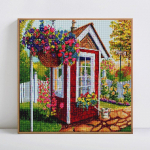 Teemantmaali maastik Teemanttikandid Lastele Teemantmosaiik 30x30