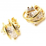 Les Tr&eacute;sors De Lily [D7932] &ndash; valge kullaga kaetud  Passion  k&otilde;rvar&otilde;ngad kuld