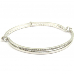 Altesse [L5342] - Bracelet Argent 'D&eacute;esse' Blanc valge