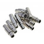 10 Sets Locking Mechanism Magnetic jewelry Clasps for bracelets Silver